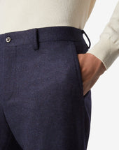 Pants In Flanella Di Lana