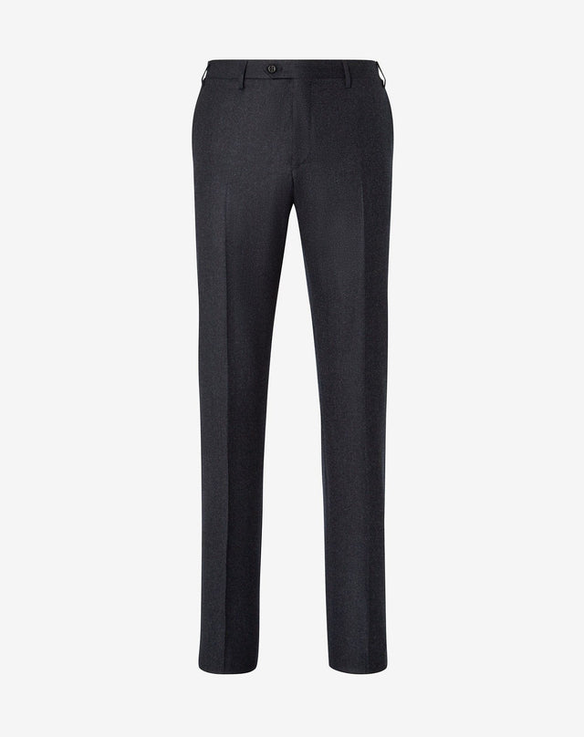 Pants antracite in pura lana