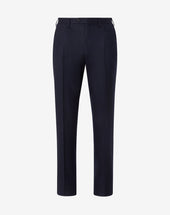 Pants Con 1 Pince In Pura Lana