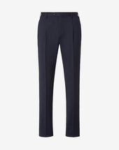 Pants 1 Pince In Pura Lana