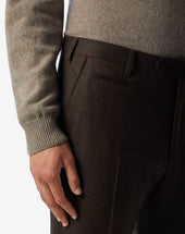Pants In Flanella Di Lana