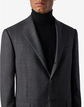 Suit In Lana S130s Fantasia Overcheck