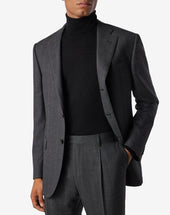 Suit In Lana S130s Fantasia Overcheck