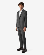 Suit In Lana S130s Con Micro Fantasia