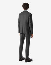 Suit In Lana S130s Con Micro Fantasia