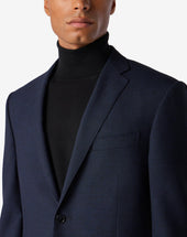 Suit In Lana Con Micro Fantasia