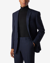 Suit In Lana Con Micro Fantasia