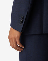 Suit In Lana Con Micro Fantasia