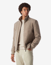 Bomber In Jersey Di Lana