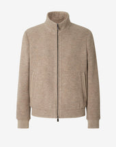 Bomber In Jersey Di Lana