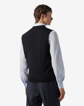 Gilet In Merino Extra Fine