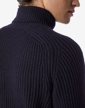 Dolcevita A Coste Intrecciate In Merino Extra Fine