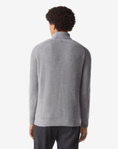 Dolcevita A Coste Intrecciate In Merino Extra Fine
