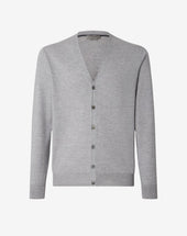 Cardigan In Lana Extra Fine 120 S