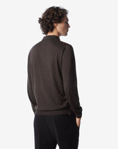 Polo Zip In Lana Extra Fine 120 S