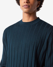Sweater Girocollo Ottanio In Merino Extra Fine