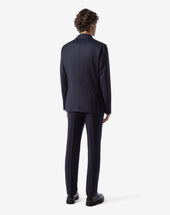 Suit Navy In Lana S130s