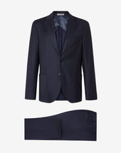 Suit blu navy in lana S130s