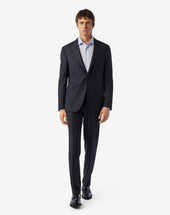 Suit In Twill Di Lana S130s Con Micro Fantasia