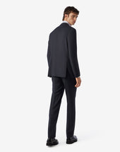 Suit In Twill Di Lana S130s Con Micro Fantasia