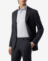 Suit In Twill Di Lana S130s Con Micro Fantasia