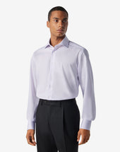 Shirt Lilla In Twill Di Cotone