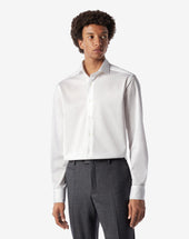 Shirt Bianca In Jersey Di Cotone