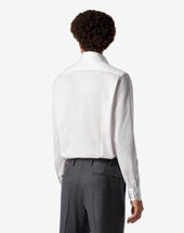 Shirt Bianca In Jersey Di Cotone