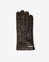 Gloves Marroni In Nappa