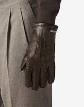 Gloves Marroni In Nappa
