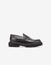 Slip On Nere In Pelle