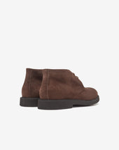 Stivaletti Desert Marroni In Suede