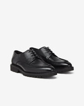 Shoes Derby Nere In Nappa