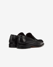 Slip On Nere In Pelle