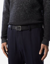 Belt Nera In Nappa