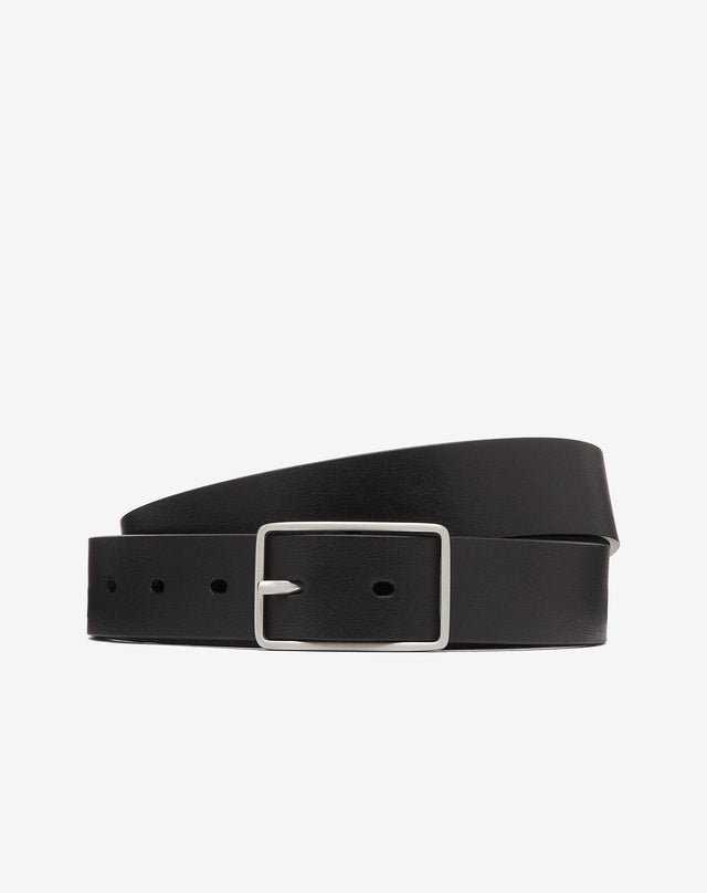 Belt Nera In Vitello Nappa