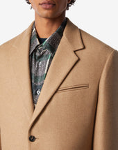 Jacket A Due Bottoni In Cammello