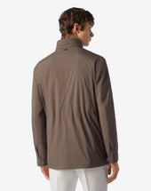 Field Jacket In Techno Popeline