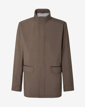 Field Jacket In Techno Popeline