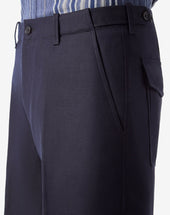 Bermuda Twill Di Lana E Lino