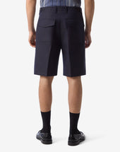 Bermuda Twill Di Lana E Lino