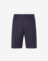 Bermuda Twill Di Lana E Lino