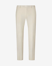 Pants Bianchi In Pura Lana 120 S