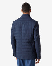 Jacket Con Pettorina In Tessuto Idrorepellente