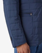Jacket Con Pettorina In Tessuto Idrorepellente