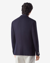 Jacket In Hopsack Di Lana 150 S