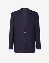Jacket In Hopsack Di Lana 150 S