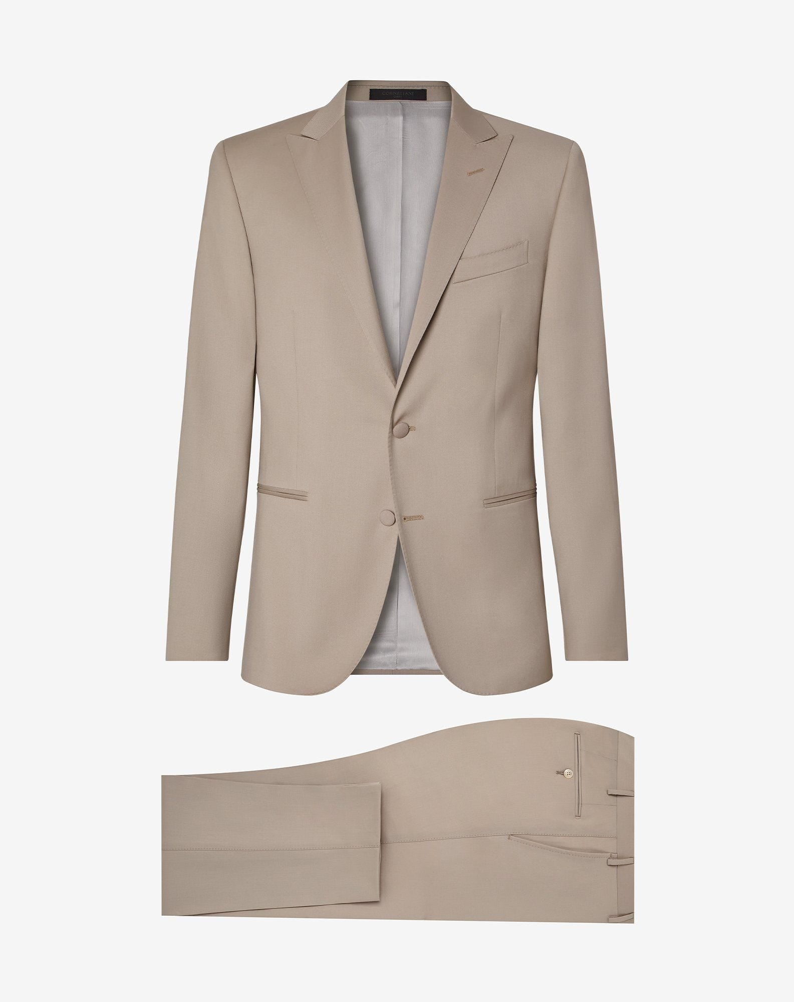 Suit Antico In Twill Di Lana 130 S