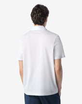 Polo Bianca In Cotone