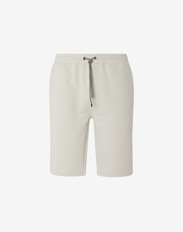Bermuda Burro In Felpa Con Coulisse